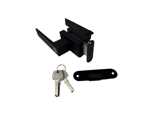 11-SF-BLACK Магнітний замок під ключ з відповідною частиною