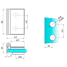 4070-4 Петля Black