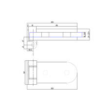 4072-4 SA петля радіусна комплект