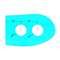 25302-1 Замок під ручку, SA