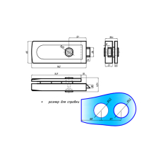 25302-1 Замок під ручку, SA