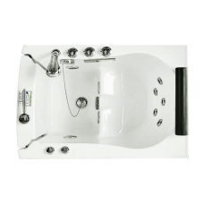 Сидяча ванна з боковими дверима 96*81, SF376-96-MI