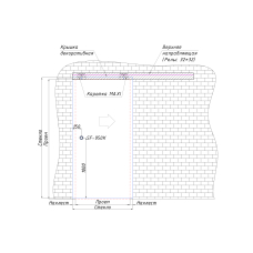 Комплект розсувної системи Максі 1