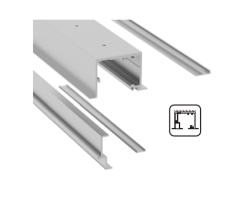 SV-X70/110 Направляюча для підвісної стелі + фіксована стулка