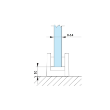 SV-X70/110 Направляюча нижня 