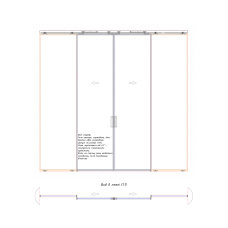 Розсувна система Telescopic 2+2 