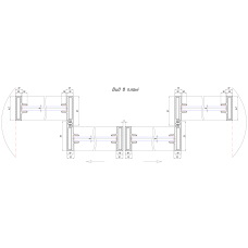 Розсувна система Telescopic 2+2 
