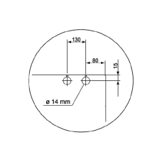 4-501 Комплект для розсувної створки 150 кг