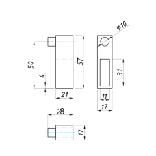 SF-235 Стопор, Black Matt