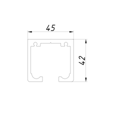 SF-876 Рельс верхній