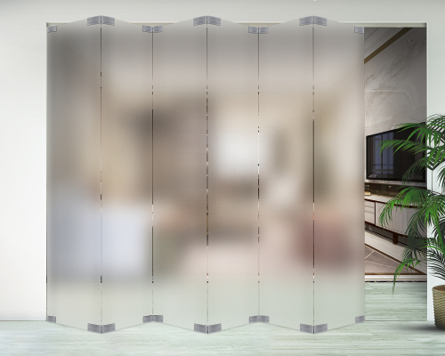 Гармошка з нижньою направляючою 6 створок