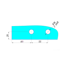 SF-05T Петля з направляючою стартова нижня