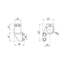 SF-823 Стопор лівий