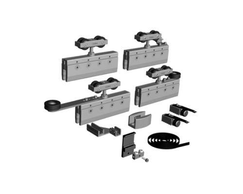 SV-T Система Telescopic для 2-х рухомих панелей, 80 кг