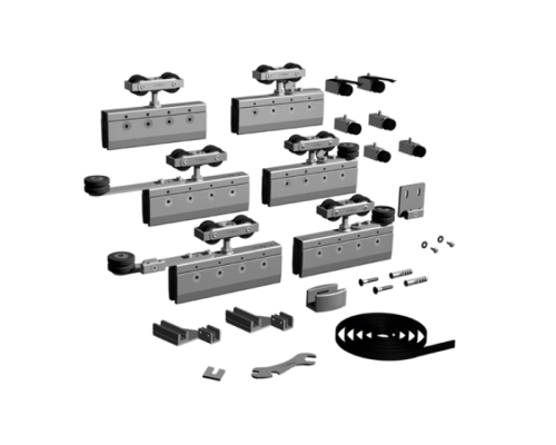 SV-T Система Telescopic для 3-х рухомих панелей, 80 кг