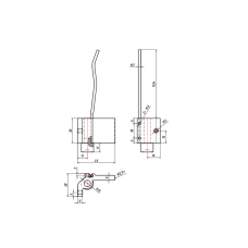 Стопор-фіксатор без доводчика SF-C01-06 