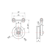 Зворотній ролик для синхронізації SF-C01-09