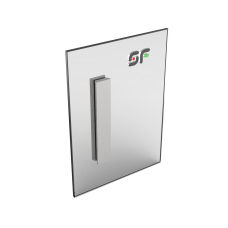 8601-400 Ручка прямокутна без отвору, SC