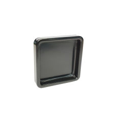 8602 Квадратна ручка без отвору, Black