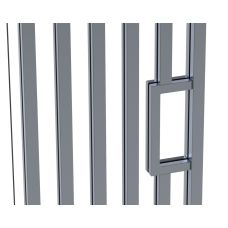 Ручка скоба для дверей лофт 